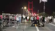 15 Temmuz Şehitler Köprüsü'nde "Asırlık Gece" Belgesel Çekimleri Nedeniyle Trafik Durumu
