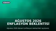 Ağustos 2026 Enflasyon Beklentisi Açıklanıyor: TÜİK Tahminleri Ne Durumda?