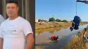 Dereye Uçan Otomobilde 'Ölü' Taklidi Yapan Şüpheli Aranıyor