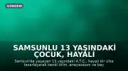 Samsunlu 13 Yaşındaki Çocuk, Hayali Ülkesi "Sufi" İçin Kendi Dilini, Anayasasını ve Bayrağını Yarattı