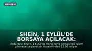 Shein, 1 Eylül'de Borsaya Açılacak: Değerlemesi 27 Milyar Dolara Yaklaşabilir