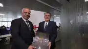 Beşiktaş Başkanı Serdal Adalı DHA'yı Ziyaret Etti