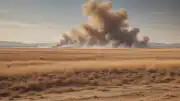 Çorum'da Anız Yakan Kişiye Dron Görüntüsüyle Ceza
