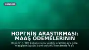 Hopi'nin Araştırması: Maaş Ödemelerinin Ardından İlk Harcamalar ve Tüketim Alışkanlıkları Belirlendi