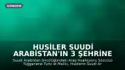 Husiler Suudi Arabistan'ın 3 Şehrine Saldırdı: 13 Yaralı