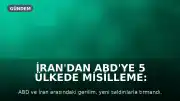 İran'dan ABD'ye 5 Ülkede Misilleme: Bölgede Gerilim Tırmanıyor