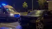 Kayseri'de Duvara Çarpan Otomobilin Sürücüsü Yaralandı