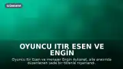 Oyuncu Itır Esen ve Engin Aykanat nişanlandı, yüzükleri Çağatay Ulusoy taktı