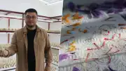 16 Metrekarelik Alanda Safran Üretimiyle İddiaları Çürüttü