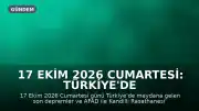17 Ekim 2026 Cumartesi: Türkiye'de Son Depremler ve Güncel Gelişmeler