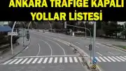 Ankara'da 7 Ekim Yürüyüşü Nedeniyle Trafiğe Kapatılacak Yollar Belli Oldu