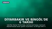 Diyarbakır ve Bingöl'de 6 Tarihi Cami Deprem Sonrası Yeniden İbadete Açıldı