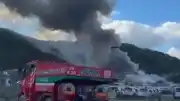 Eyüpsultan Yediemin Otoparkında Yangın: Ekipler Müdahale Etti