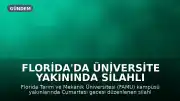 Florida'da Üniversite Yakınında Silahlı Saldırı: 11 Yaralı