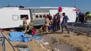 Manisa'da Feci Kaza: Tur Otobüsü ile Çekici Çarpıştı, 11 Kişi Hayatını Kaybetti, 27 Yaralı