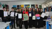 Ordu Ünye'de Mustafa Rakım Anadolu Lisesi Öğrencileri Sanatla Geleceğe İz Bırakıyor