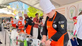 Alaçatı Ot Festivali'nde Uluslararası Şefler Yarıştı