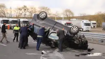 Erzurum'da Trafik Kazası: 4 Yaralı