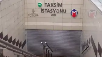 M2 Taksim Metro İstasyonu ve F1 Füniküler Hattı Ulaşıma Kapatıldı