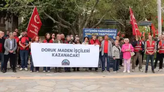 Muğla'dan Açlık Grevindeki Madencilere Destek: 'Holdingler mi Korunuyor?'