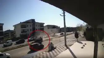 Tekirdağ'da otomobil taklalar attı: 5 yaralı