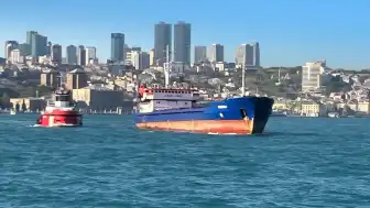Kıyı Emniyeti Genel Müdürlüğü: İstanbul Boğazı'nda gemi arızası sonrası trafik yeniden açıldı