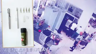 Adliyeye Suikast Silahı ve Kesici Aletlerle Gelindi: İki Gözaltı