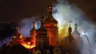 Rus Saldırıları Ukrayna'da Dokuz Can Aldı, Tarihi Katedral Zarar Gördü