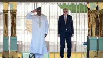 Cumhurbaşkanı Erdoğan ve Nijer Cumhurbaşkanı Tchiani Ankara'da Bir Araya Geldi