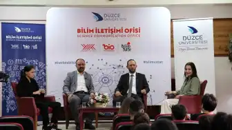 Düzce Üniversitesi Bilim Kafe Etkinliğinde Geleceğin Meslekleri Ele Alındı
