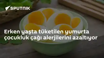 Erken Yaşta Yumurta Tüketimi Çocukluk Alerjilerini Azaltıyor