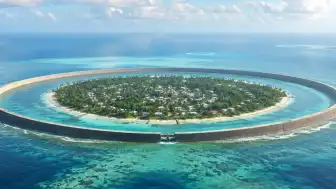 Nanumea Adası Deniz Seviyesindeki Artışa Karşı Dev Koruma Duvarı Projesi Hazırlığında