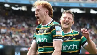 Allianz Stadium'da Prem Şampiyonu Northampton Oldu