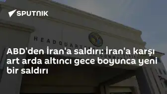 ABD'den İran'a Altıncı Gece Saldırısı