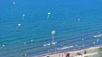 Ordu Ünye'de 35. Uluslararası Kültür, Sanat ve Turizm Festivali Kapsamında Uçurtma Şenliği Düzenlendi