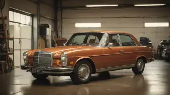 Elazığ'da Klasik Otomobil Tutkusu: 1967 Model Mercedes Restorasyonla Yenilendi
