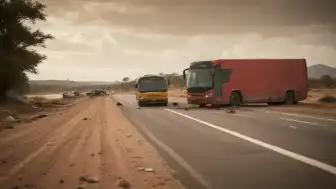Peru'da Otobüslerin Çarpışması Sonucu 5 Kişi Yaşamını Yitirdi