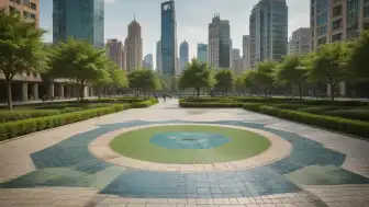 Şanghay'da Century Square Ekolojik Meydan Projesi Tamamlandı