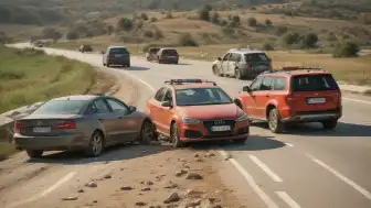 Bayburt'ta Trafik Kazası: 8 Yaralı