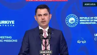 Bakan Kurum: İklim Değişikliğiyle Mücadelede Eyleme Geçme Zamanı