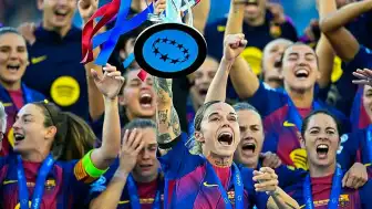 Barcelona, UEFA Kadınlar Şampiyonlar Ligi'nde Lyon'u 4-0 yenerek şampiyon oldu