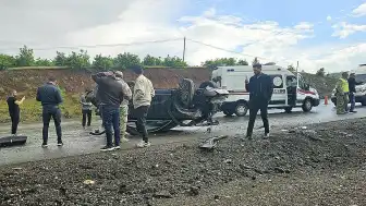 Bingöl'de Trafik Kazası: 5 Yaralı