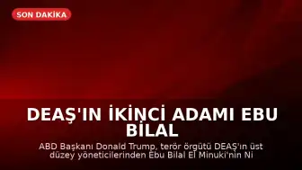DEAŞ'ın İkinci Adamı Ebu Bilal El Minuki Nijerya'da Etkisiz Hale Getirildi