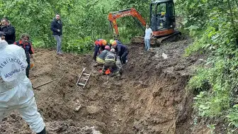 Define Kazısında Göçük: Bir Kişi Hayatını Kaybetti