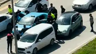 Gaziantep'te Taksiciyi Rehin Alan Şüpheli Kovalamaca Sonrası Yakalandı