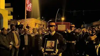 Hatay'da Kazada Hayatını Kaybeden Sözleşmeli Er M.Ö. Siirt'te Defnedildi