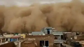 Hindistan'da Şiddetli Kum Fırtınası: Rajasthan'da Hayat Durdu