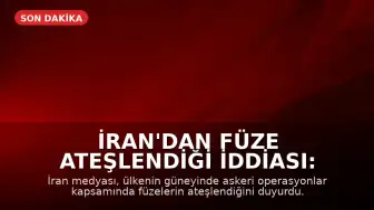 İran'dan Füze Ateşlendiği İddiası: Basra Körfezi'nde Gerilim Tırmanıyor