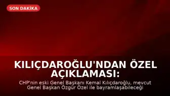 Kılıçdaroğlu'ndan Özel Açıklaması: Bayramlaşırız, Düşman Değiliz