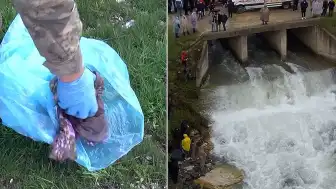 Muş'ta Derede Kaybolan G.Y.'yi Arama Çalışmalarında 7. Günde Eşyalarına Ulaşıldı